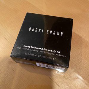 Bobbi Brown Tawny Shimmer Brick & Lip Kit